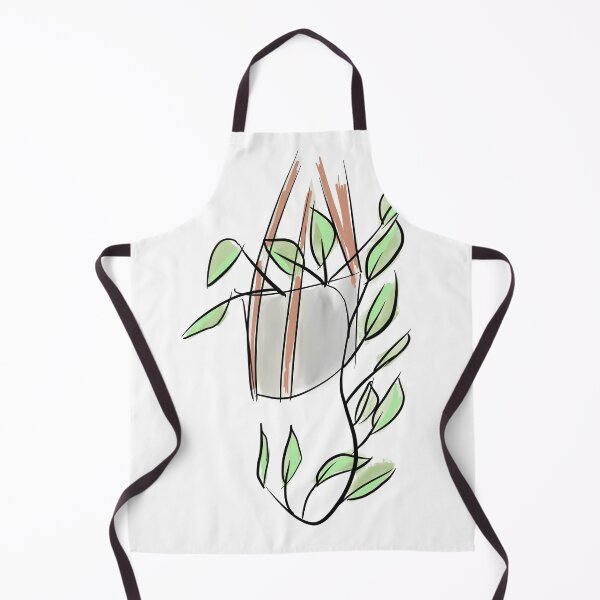 Item preview, Hanging Plants Pothos Doodles designed and sold by Dreambigdigital.