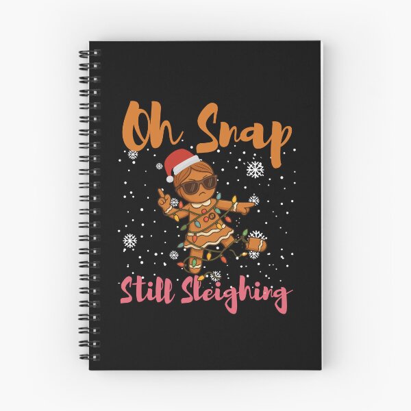 Item preview, Funny Gingerbread Oh Snap Still Sleighing Christmas Design designed and sold by love3617.