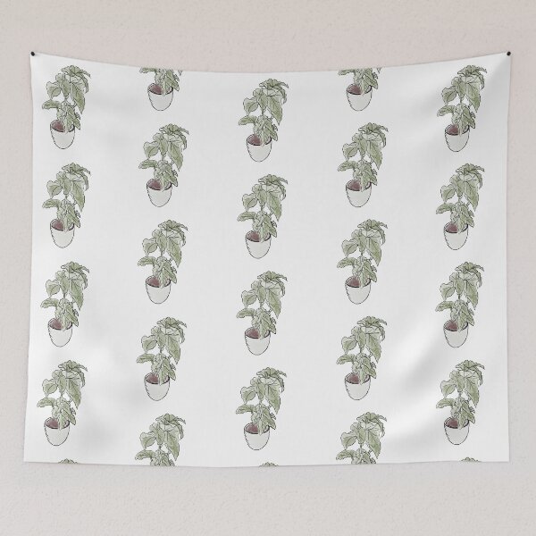 Item preview, Begonia Plants Doodles designed and sold by Dreambigdigital.