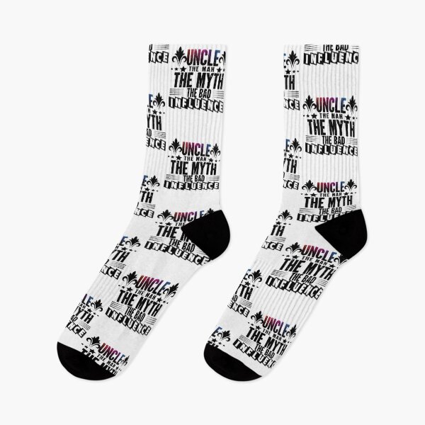 Item preview, Uncle The Man The Myth The Bad Influence – Funny Family Humor Quote designed and sold by karibov.