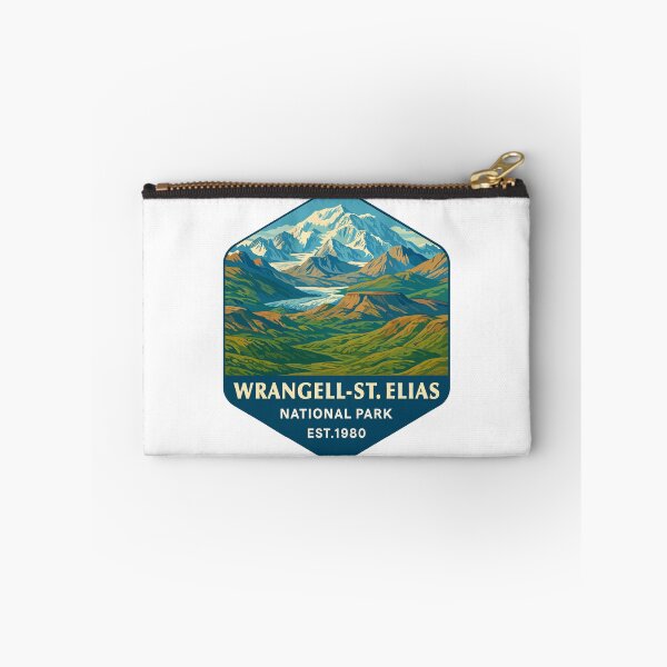 Item preview, Wrangell–St. Elias Alaska Mountain Sticker designed and sold by Ismeal Von.