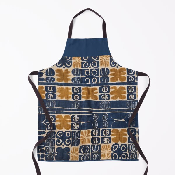 Item preview, Boho Indigo Block Print Pattern designed and sold by NeowallsCo.