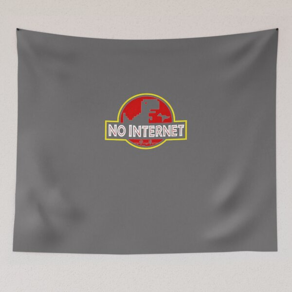 Item preview, NO-INTERNET-DESIGN-T-SHIRTS designed and sold by HenrietteBuhle.