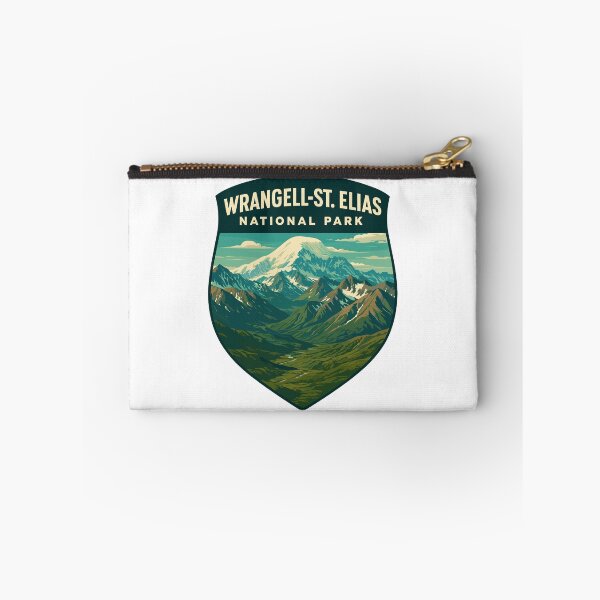 Item preview, Wrangell–St. Elias Alaska Mountain Sticker designed and sold by Ismeal Von.