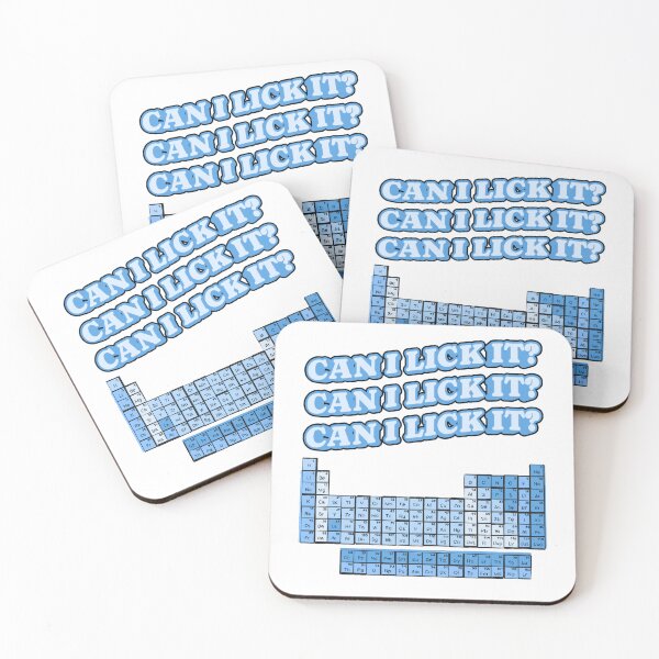 Item preview, funny chemistry sayings periodic table can i lick it designed and sold by goldenheart2026.