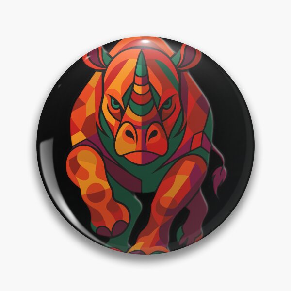 Item preview, Unstoppable Rhino - version without text. designed and sold by ArtyApe.