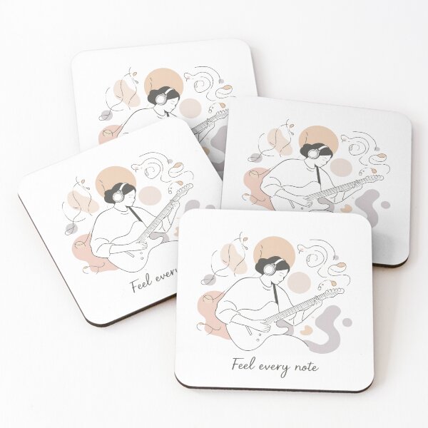 Item preview, Music Illustration – Feel Every Note designed and sold by NebulaStudio93.