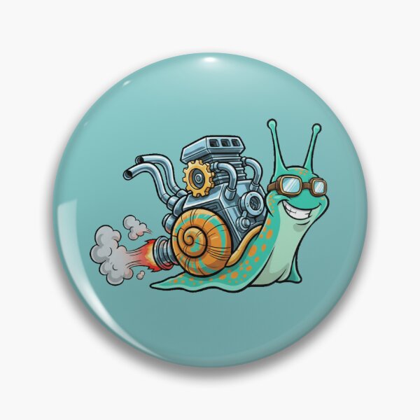 Item preview, Turbo Snail Rocket Racer designed and sold by MyStyleHub.