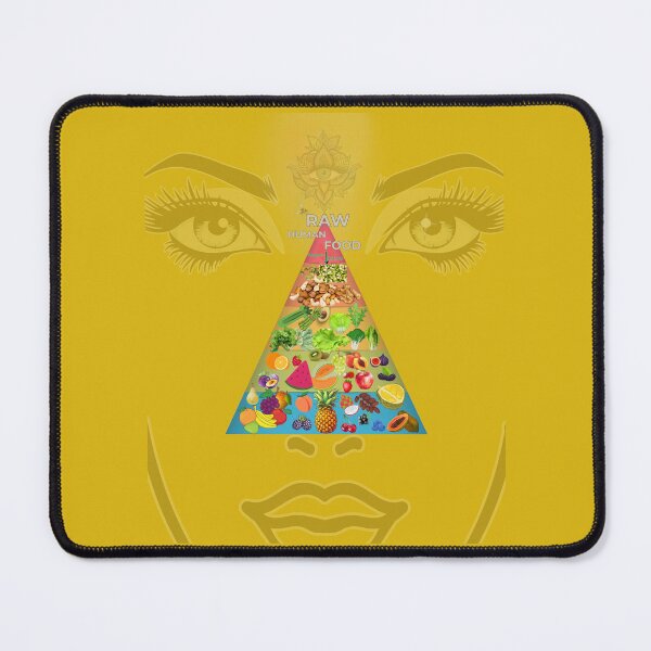Item preview, Raw Food Pyramid Art v3.2 designed and sold by DIVINE BODY LIFE .