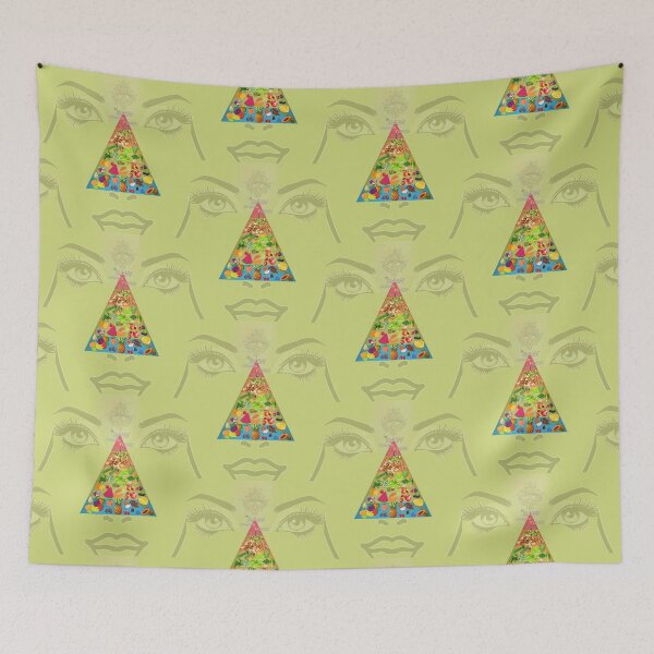 Item preview, Raw Food Pyramid Art v3.2 designed and sold by DIVINE BODY LIFE .