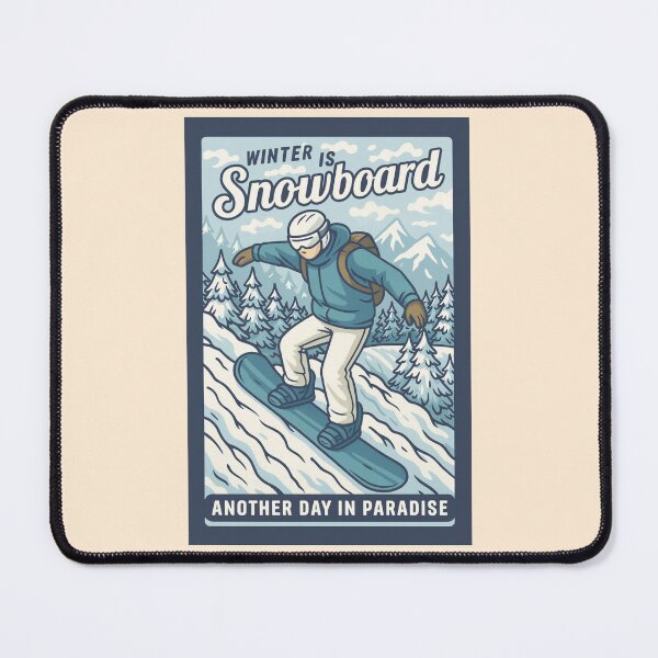 Item preview, Snowboarding - Another Day In Paradise designed and sold by iamdesigns14.