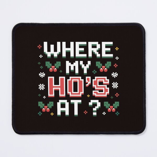 Item preview, Funny Christmas Couple – Where My Ho’s At Ho Matching Set designed and sold by Redgiant87x.