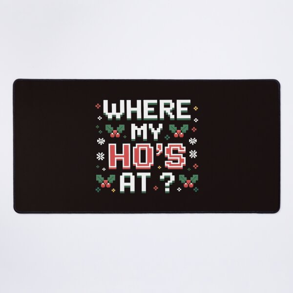 Item preview, Funny Christmas Couple – Where My Ho’s At Ho Matching Set designed and sold by Redgiant87x.