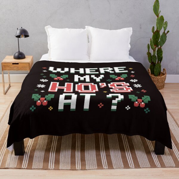 Item preview, Funny Christmas Couple – Where My Ho’s At Ho Matching Set designed and sold by Redgiant87x.