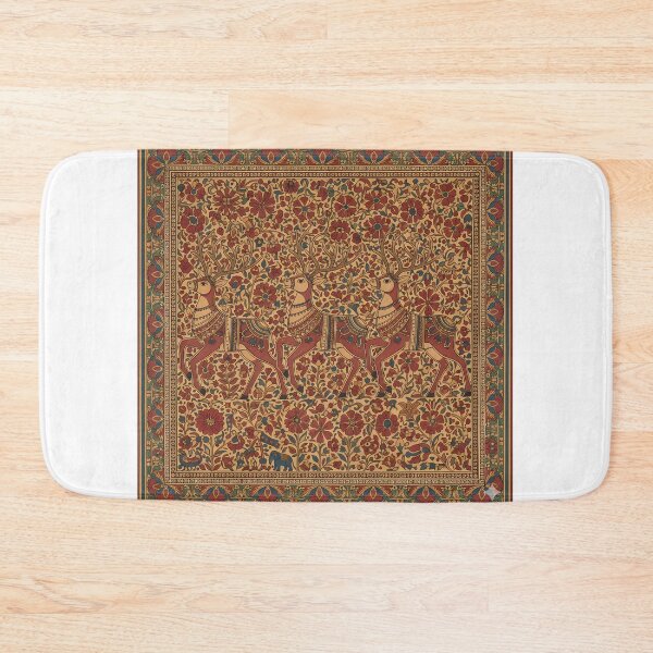 Item preview, “Decorative Reindeer in Pattachitra Style” designed and sold by digisetumedia.