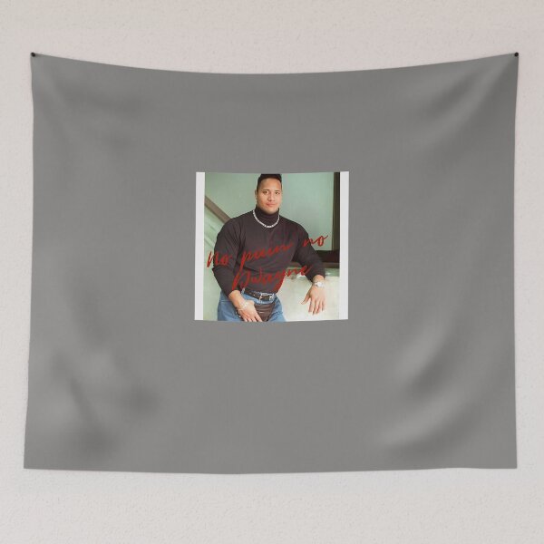 Item preview, NO PAIN NO DWAYNE (2) designed and sold by HerrDrJuergen.