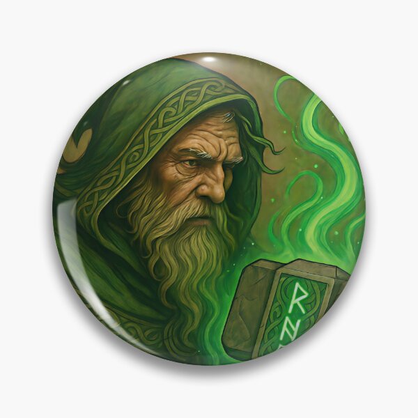 Item preview, Renfest Green Robed Monk & Hammer of Truth designed and sold by SDFBB.