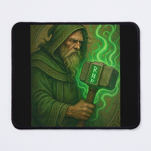 Item preview, Renfest Green Robed Monk & Hammer of Truth designed and sold by SDFBB.