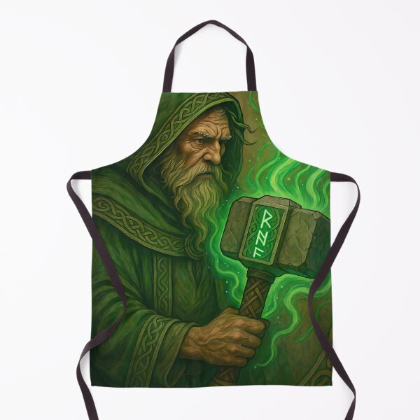 Item preview, Renfest Green Robed Monk & Hammer of Truth designed and sold by SDFBB.