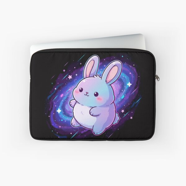 Item preview, Cosmic Floof: Galaxy Bunny Sticker designed and sold by CutePearlStudio.