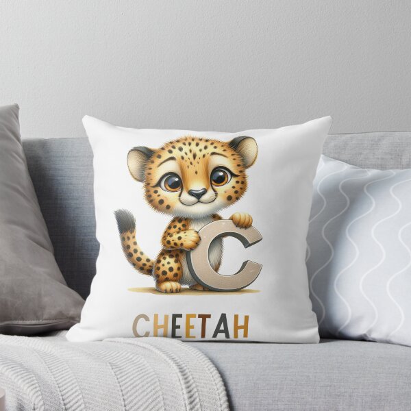 Item preview, Alphabet Animals – Letter C is for Cheetah Nursery Design designed and sold by Pet-DeLish.