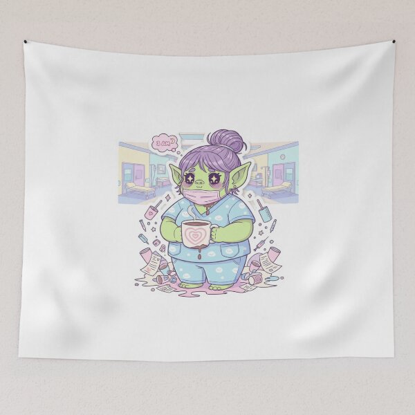 Item preview, Night Shift Nurse Goblin designed and sold by JLMWorks.