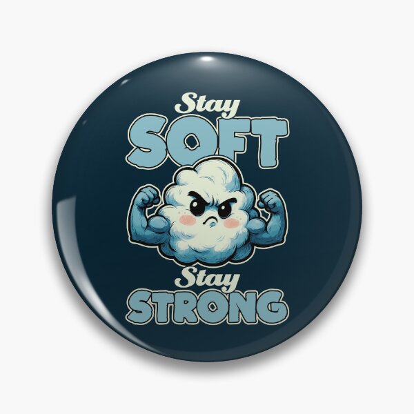 Item preview, Cute Muscular Cloud Motivation Quote designed and sold by TheJollyDoodle.