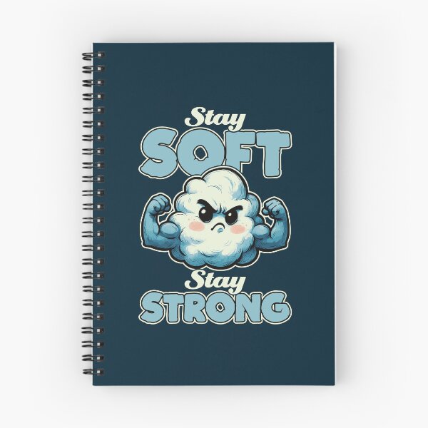 Item preview, Cute Muscular Cloud Motivation Quote designed and sold by TheJollyDoodle.