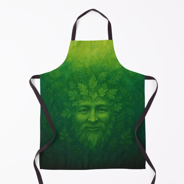 Item preview, Greenman Green Man Smiling in the Leaves designed and sold by SDFBB.