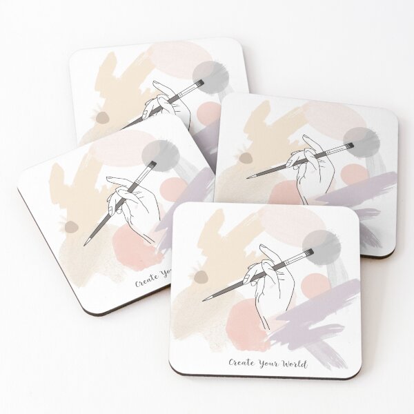 Item preview, Art Illustration – “Create Your World” designed and sold by NebulaStudio93.