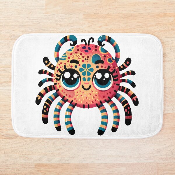 Item preview, Cute Colorful Spider Sticker – Kawaii Rainbow Bug Illustration designed and sold by LunaPixelStudio.