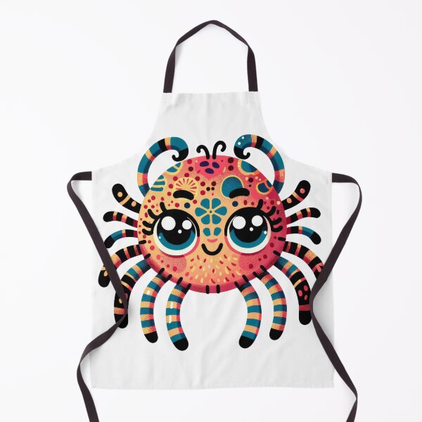 Item preview, Cute Colorful Spider Sticker – Kawaii Rainbow Bug Illustration designed and sold by LunaPixelStudio.