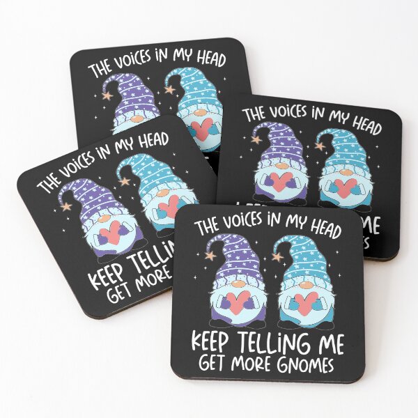 Item preview, Funny Gnomes Collector Voices In My Head Quote designed and sold by Nocturnal-Vines.