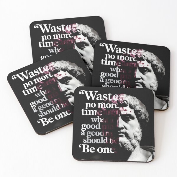Item preview, Marcus Aurelius Quotes – Minimal Style Contemporary Stoic Art Print designed and sold by OzzFrequency.