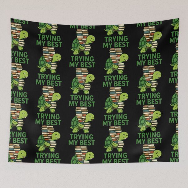 Item preview, Cute Turtle – Wholesome Study Motivation Design designed and sold by Taans-Creation.