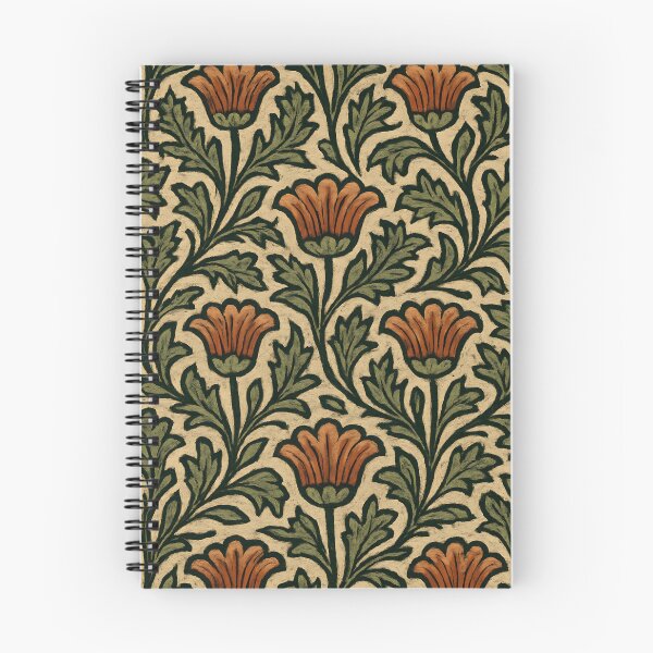 Item preview, Mediterranean Folk Floral Tapestry – Stylized Acanthus designed and sold by Artsy-With.
