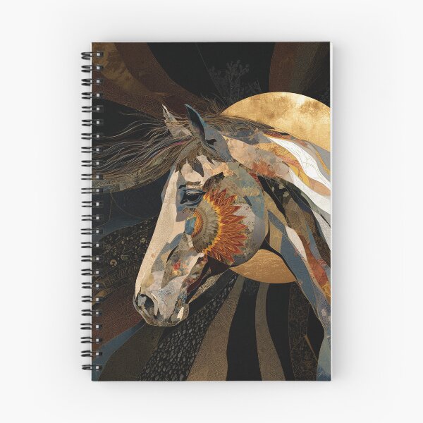 Item preview, Golden Sunflower Celestial Horse Portrait designed and sold by bubblegoth.