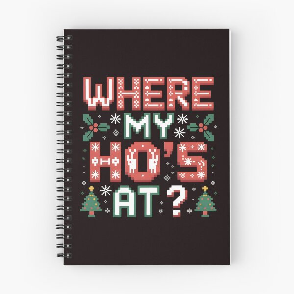 Item preview, Santa Phrase Twist – Where My Ho’s At Ho Matching Couple designed and sold by Redgiant87x.