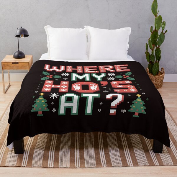 Item preview, Santa Phrase Twist – Where My Ho’s At Ho Matching Couple designed and sold by Redgiant87x.