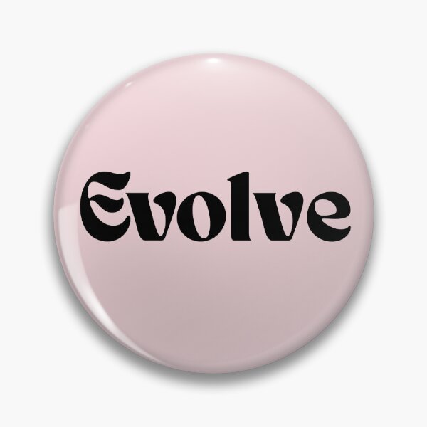 Item preview, Minimalist typographic art Evolve designed and sold by ElizabethCoelho.