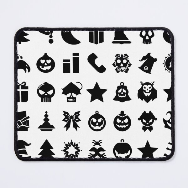 Item preview, Spooky Christmas Silhouettes – Dark Holiday Icons designed and sold by Dream Magic Co.