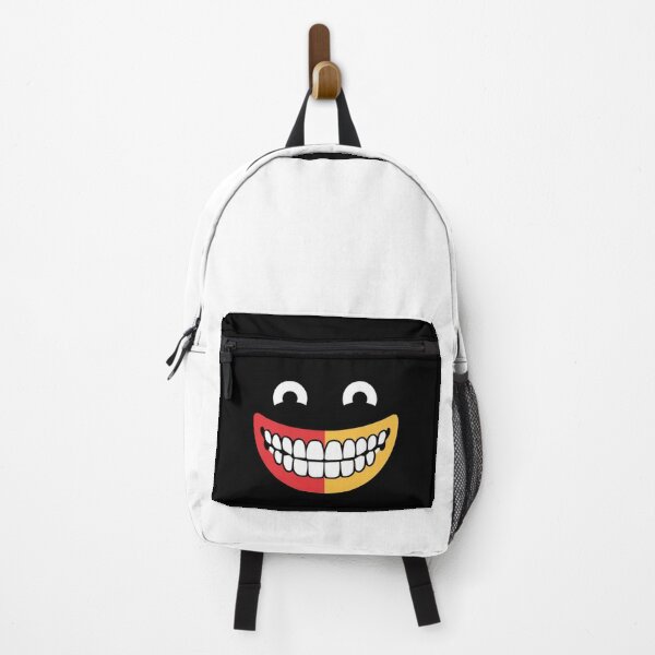 Item preview, Chaos Smile – Half Red Half Yellow Creepy Cute Grin designed and sold by Adhiriya.