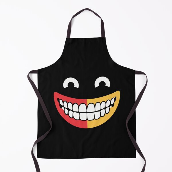 Item preview, Chaos Smile – Half Red Half Yellow Creepy Cute Grin designed and sold by Adhiriya.