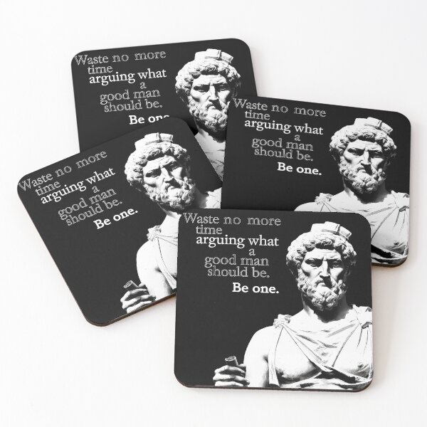 Item preview, Marcus Aurelius Quotes – Minimal Style Contemporary Stoic Art Print designed and sold by OzzFrequency.