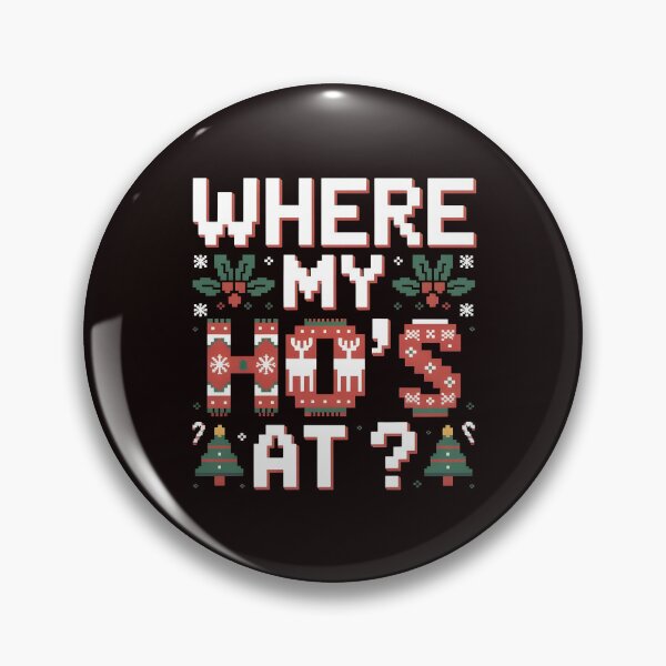 Item preview, Funny Santa Couples Design – Where My Ho’s At designed and sold by Redgiant87x.