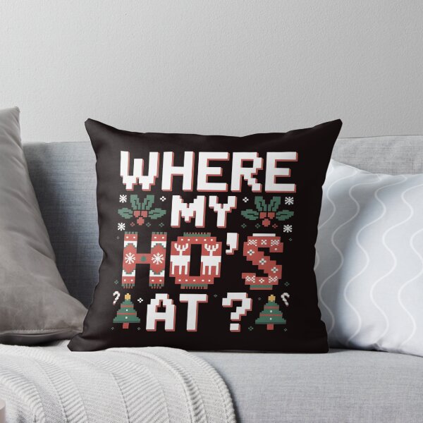 Item preview, Funny Santa Couples Design – Where My Ho’s At designed and sold by Redgiant87x.