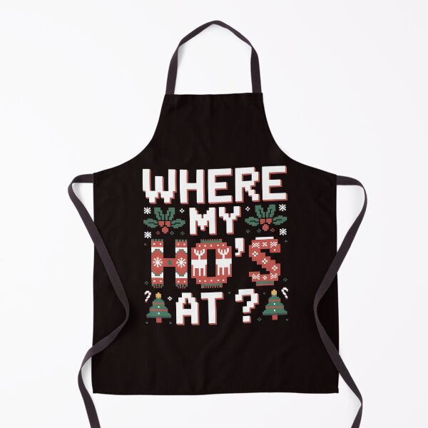 Item preview, Funny Santa Couples Design – Where My Ho’s At designed and sold by Redgiant87x.