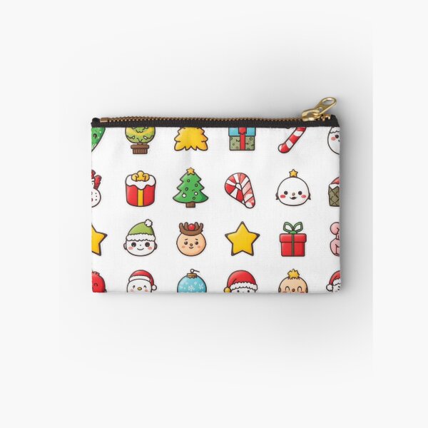 Item preview, Kawaii Christmas Sticker Sheet – Cute Holiday Icons designed and sold by Dream Magic Co.