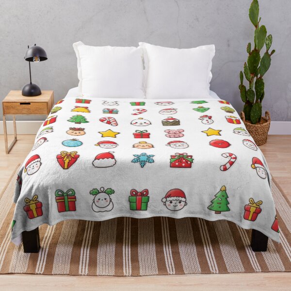 Item preview, Kawaii Christmas Sticker Sheet – Cute Holiday Icons designed and sold by Dream Magic Co.
