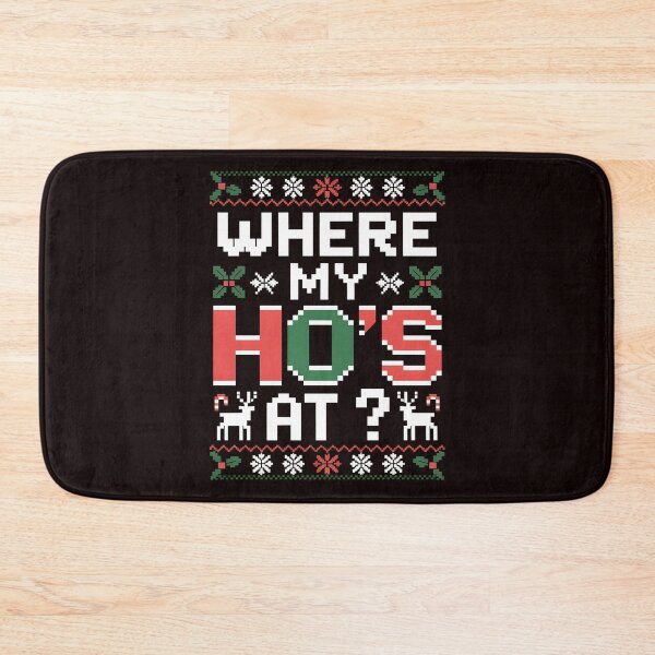 Item preview, Where My Ho’s At Ho Matching Couple – Christmas Party Favorite designed and sold by Redgiant87x.